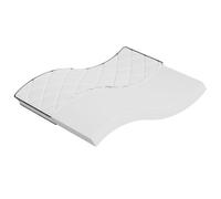 Kaloriko Matelas en Mousse 160 x 200 cm moyennement Doux, Respirant et Moelleux, Tissu tissé pêche, Housse Lavable, Soutien Ergonomique pour Chambre Adulte, Enfant, lit d'invité, Sommeil paisible