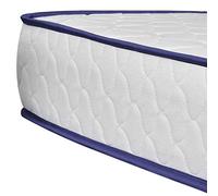 Kaloriko Matelas en Mousse a memoire de Forme 200 x 120 x 17 cm, Polyester Reversible, Epais, Ergonomique et Respirant, Confort Ferme Moelleux pour lit Chambre Adulte Enfant Invite Soutien Sommeil