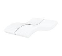 Kaloriko Matelas en mousse, blanc, 180 x 210 cm, avec degré de dureté H2 H3, housse tricotée respirante, mousse PU 22D, pour lit double, ergonomique, protège le dos et la colonne vertébrale