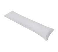 Kaloriko Oreiller de Corps Gris 40 x 145 cm, traversin Ergonomique en Microfibre, cale Nuque déhoussable et Lavable, Appui tête Moelleux avec Soutien pour lit, Chambre, Dos, Ventre, côté