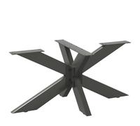 Kaloriko Pied de Table Basse en Forme d’araignée Anthracite en Acier thermolaqué 98 x 58 x 42 43 cm, Pied Table, Patte Support Base, treteau, pietement, Bureau, Salon Moderne