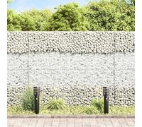 Kaloriko Pierres de Jardin Blanc en Verre 12 cm, tremplin Pas Japonais, Pierre Dalle pour Marche Chemin Allee Sentier Passage Sol amenagement Exterieur, Decoration Zen terrasse Patio
