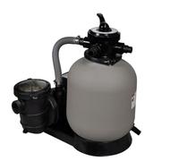 Kaloriko Pompe à Filtre à Sable 600 W 17000 l h, Filtre Cartouche, Pompe epurateur Sable, Filtration systeme, purificateur, Nettoyage Entretien Piscine Hors Sol enterree Exterieur Jardin Eau Propre