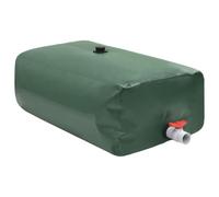 Kaloriko Réservoir d'eau pliable avec robinet 1000 L PVC rectangulaire, léger et indéchirable pour arrosage de jardin, camping, terrasse, balcon, avec rustines de réparation et raccord d'eau