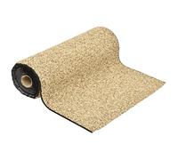 Kaloriko Revêtement de Pierre Sable Naturel 500 x 60 cm, Polaire PP Non tissée, 4,5 mm, pour Bassin, étang, Fontaine, Cascade, Jardin extérieur, Finition décorative Durable