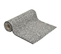 Kaloriko Revêtement Pierre Gris 200 x 40 cm pour Bassin et étang, Polaire PP Non tissée, Finition Naturelle, découpe Facile, pour ruisseau, Bordure et Jardin extérieur Durable