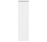 Kaloriko Rideau de porte en aluminium avec chaînes - 56 x 186 cm - Moustiquaire pour porte de balcon et de terrasse - Réglable - Auto-adhésif - Découpable sans montage - Idéal pour cuisine, salon