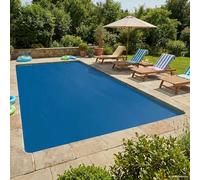Kaloriko Sonnendeck Bâche de piscine extra lourde 260 x 160 cm Film solaire avec chambres à air, matériau PE, réduction de l'évaporation de l'eau, stockage de la chaleur pour piscine et jacuzzi