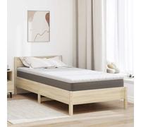 Kaloriko Surmatelas en Coco Blanc 120 x 200 cm, Tissu Jacquard Respirant, Confort très Ferme, literie intérieure, pour Soutien du Dos et Chambre Moderne