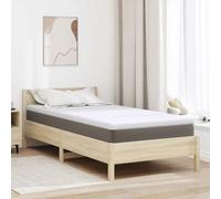 Kaloriko Surmatelas en Mousse a memoire 90 x 200 cm, Housse Lavable, Tissu Respirant, Fond antiderapant, Parfum Lavande, Confort Moelleux pour Adulte, Soutien des Points de Pression