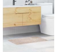 Kaloriko Tapis de Bain antidérapant crème 50 x 80 cm en PP, Dossier en Latex, Lavable en Machine, pour Baignoire, Douche, lavabo, Sol de Salle de Bain, Confort intérieur Durable