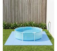 Kaloriko Tapis de Sol Piscine 50 pcs Bleu en Mousse EVA, 18 m², Design modulaire, Surface antidérapante et Isolante, Protection pour Piscine Spa Jacuzzi extérieur Jardin Bassin enterré