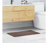 Kaloriko Tapis Fond Baignoire Douche Bain Marron 50 x 80 cm en PP, carpette antidérapante à Dossier Latex, Lavable en Machine, Doux et Durable pour Salle de Bain, lavabo, Toilette, Confort Quotidien