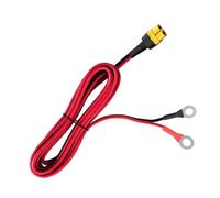 Kalttoy Câble d'alimentation portable avec batterie, tête femelle 3 m | Harnais de configuration solaire marqué de polarité 12 AWG