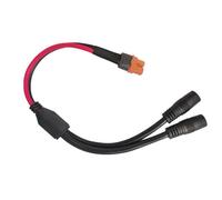 Kalttoy XT60I femelle vers deux connecteurs DC7909 DC8 mm femelle, 30 cm | XT60I Câble adaptateur d'alimentation pour panneau solaire et générateur 30 cm ou 60 cm Connecteurs femelles DC8 mm