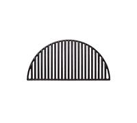 Kamado Joe Grille en fonte demi-lune Classic Joe, 45,7 x 22,8 x 1,2 cm, Noir