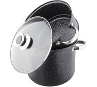 Kamberg - Couscoussier / Cuit Vapeur / Faitout 3en1 - 12 Litres - Acier Inoxydable Haute Qualité - Tous feux dont induction