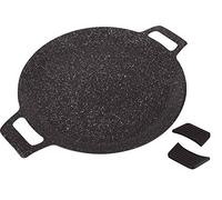 Kamberg - Galetière à pain / Poêle à crêpe / Crêpière 32 cm - Fonte d'Aluminium - Revêtement Pierre - Tous Feux dont Induction - Sans PFOA - 0008106