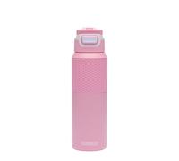 Kambukka Elton 1000ml Gourde Isotherme en Acier Inoxydable - Résistante aux Chocs, Odeurs et Saletés, Couvercle 3 en 1 avec Graduation, Compatible Lave-Vaisselle - Ambition Rose