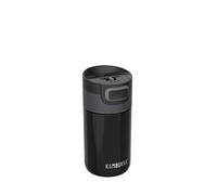 Kambukka Etna Mug Isotherme 300ml Snapclean Acier Inoxydable Noir | Couvercle étanche 3 en 1, technologie Snapclean, garde le café chaud 5h, compatible porte-gobelet voiture