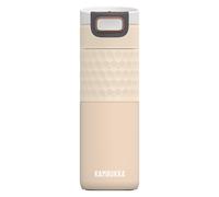 Mug thermos ETNA GRIP 500 ml, fûts beiges, acier inoxidable, Kambukka