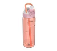 Kambukka Lagoon 750ml Gourde avec Paille - Étanche, Résistante aux Taches et Odeurs, Compatible Lave-vaisselle, Antichoc et Durable - Mango Tango