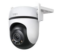 Tapo C520WS V1 - Caméra de surveillance réseau - panoramique / inclinaison - extérieur - résistant aux intempéries - couleur (Jour et nuit) - 4 MP - 2560 x 1440 - 2K - audio - sans fil - Wi-Fi - 2.4GH
