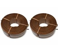 Kamikaze Lot de 2 bobines de fil pour noueuse 90 m, ruban PE avec renfort métallique 40 mm x 3,15 mm, compatible Pellenc Arvipo Kamikaze, rechange professionnelle pour vignobles olives fruitiers