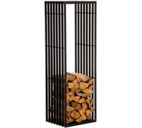 CLP Trading GmbH Porte-bûches Irving 40x50x150 cm Noir mat