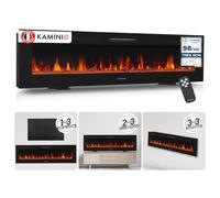 KAMINIO® Marlon Pro 70 Cheminée électrique chauffante à Effet Flamme