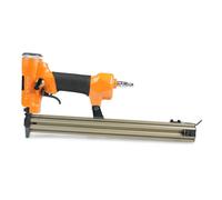 KAMSIN F30SL Cloueuse pneumatique de calibre 18 avec sécurité de 0,9 cm à 4,5 cm de longueur, pistolet à ongles continu Air Power avec long chargeur pour le travail du bois et les meubles