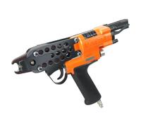 KAMSIN K-SC7C 15GA pince à C pneumatique pour clôtures et cages | Fermeture 4,8mm, couronne 19mm, chargeur acier 125 agrafes, 70-100 PSI, pour cages, clôtures, gabions et sièges auto