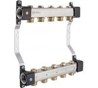 Kan -therm Distributeur InoxFlow avec vannes d'arrêt (série RVV) - 8 circuits 1316161006