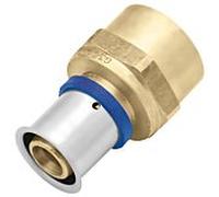 KAN-therm KAN-press Übergangsmuffe 1009044024 25 mm x 3/4 IG, laiton, avec manchon de presse