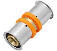 KAN-therm Raccord KAN-press 6 en 1 1009042003 32 mm, laiton, avec douille de serrage