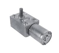 KANASI Moteur à engrenages, moteur de réduction de couple élevé 12 V CC, vitesses sélectionnables 62 tr/min 5-62 tr/min, pour treuil d'ouvre-fenêtre et élévateur de porte (40 tr/min)
