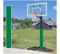 Kanduo Housse de Protection Souple for paniers de Basket, conçue for fournir Une Protection résistante aux intempéries et aux intempéries for Les poteaux extérieurs(Green-h 180cm,Dia 114mm)