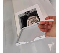 Kanduo Trappe d'accès pour la plomberie Panneau d'accès porte d'accès mural facile magnétique, couvercle de trappe d'inspection de plomberie avec fonction de clic(15x15cm/6x6in)