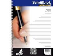 Cahier à spirale, A4, ligné, 200 pages
