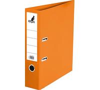 Kangaro Classeur en plastique polypropylène - Dos de 7,5 cm - Format A4 - Orange (Classeur à anneaux, classeur, classeur, classeur, classeur, lettres)