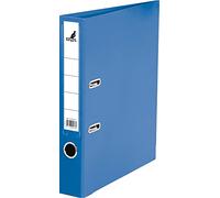 Kangaro Classeur en polypropylène bleu - Dos de 5 cm - Format A4 (classeur à anneaux, classeur à levier, porte-lettres)