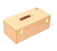 Kangaro - Étui rigide pour outils de peinture - bois de hêtre Bois