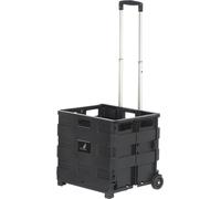 kangaro K-672001 kangaro diable pliable avec bac de rangement, capacité de charge : 35 kg