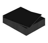 Carton plume, 500 x 700 mm, épaisseur: 10 mm, noir