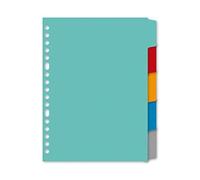 Kangaro Register A5 en carton vierge 180grs 17r. Assortiment de 5 pièces P505M, 21,5x18x0,1