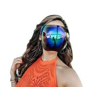 Kangmeile Lunettes à Visière Anti-buée, Lunettes de Soleil de Protection du Visage Complète, UV400