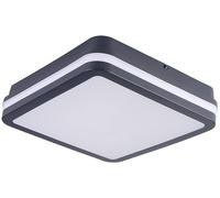 Kanlux 33380 Beno Plafonnier LED, Applique LED, Plafonnier LED extérieur, Applique LED extérieure LED LED intégrée 18 W gris