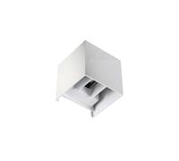 Kanlux Applique mural pour 1 ampoule étanche IP54 Blanc - Blanc Naturel 4000K