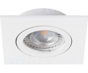 Kanlux Dalla carré Spot encastré MR16 orientable Lampe encastrée Blanc mat
