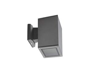Kanlux grande applique LART, 1x E27 230V anthracite IP54